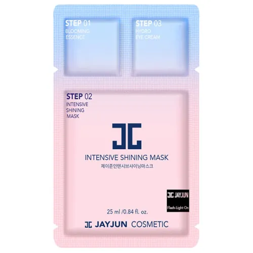 Трикроковий експрес-набір для інтенсивного сяйва шкіри обличчя JayJun Intensive Shining Mask, 25 мл.