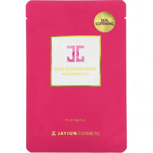 Тканинна маска для зволоження та сяйва шкіри обличчя JayJun Rose Blossom Mask, 25 мл.