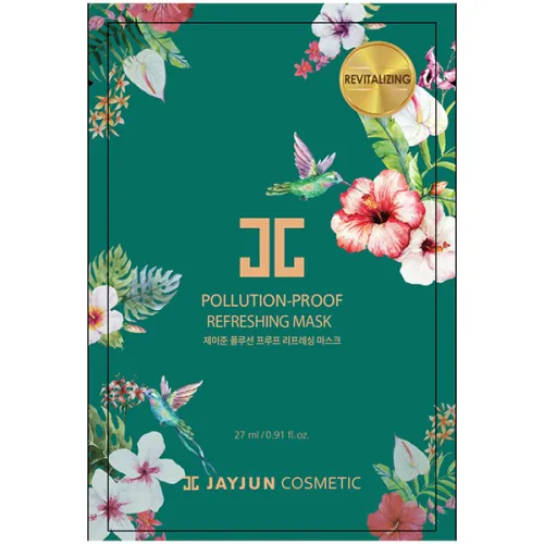 Тканинна маска для шкіри обличчя JayJun Pollution-Proof Refreshing Mask на основі мікрофібри, 27 мл.