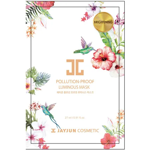 Тканевая маска для сияния кожи лица JayJun Pollution-Proof Luminous Mask, 27 мл.