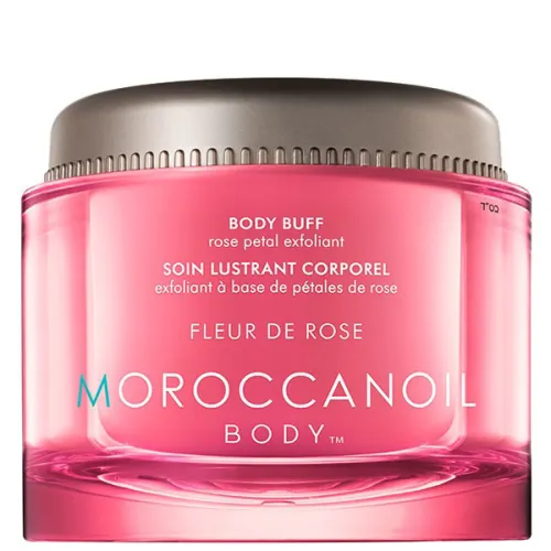 Скраб для тела Moroccanoil Body Buff Fleur de Rose с ароматом лепестков роз, 180 мл.