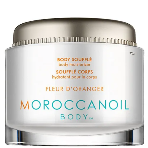 Увлажняющее и питающее суфле для тела Moroccanoil Body Souffle Fleur d’Oranger с ароматом цветов апельсина, 190 мл.