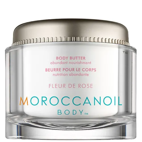 Масло для тела Moroccanoil Body Butter Fleur de Rose с ароматом лепестков роз, 180 мл.