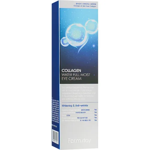 Увлажняющий крем для кожи вокруг глаз FarmStay Collagen Water Full Moist Eye Cream, 50 мл. - вид 2