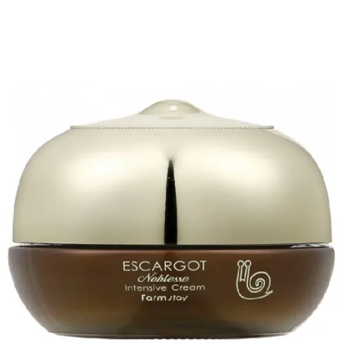 Крем для обличчя FarmStay Escargot Noblesse Intensive Cream з равликовим муцином, 50 г.