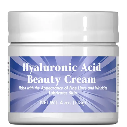 Крем для лица Puritan’s Pride Hyaluronic Acid Beauty Cream на основе гиалуроновой кислоты, 113 г.