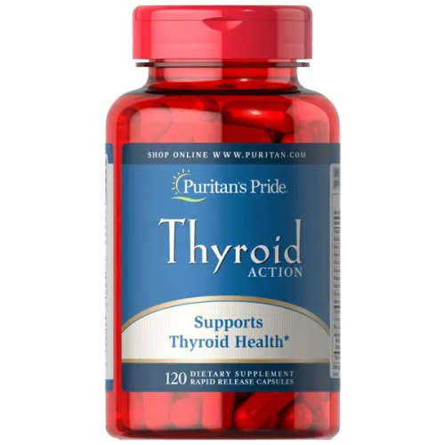 Капсулы для поддержки здоровья щитовидной железы Puritan’s Pride Thyroid Action