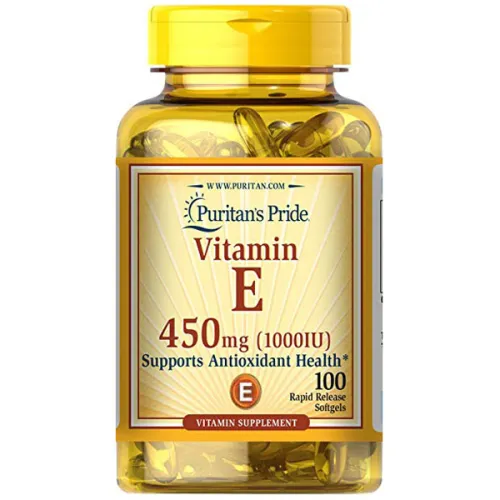 Витамин Е Puritan’s Pride Vitamin E, 450 мг.