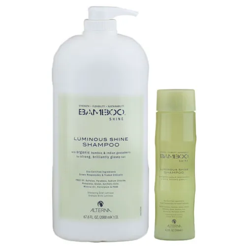 Шампунь для блиску волосся Alterna Bamboo Shine Luminous Shine Shampoo з екстрактом бамбука, 250 мл.