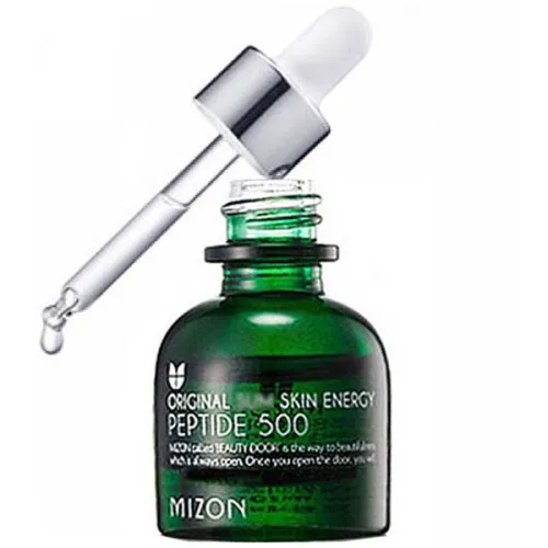 Пептидная сыворотка для лица против морщин Mizon Original Skin Energy Peptide 500, 30 мл.