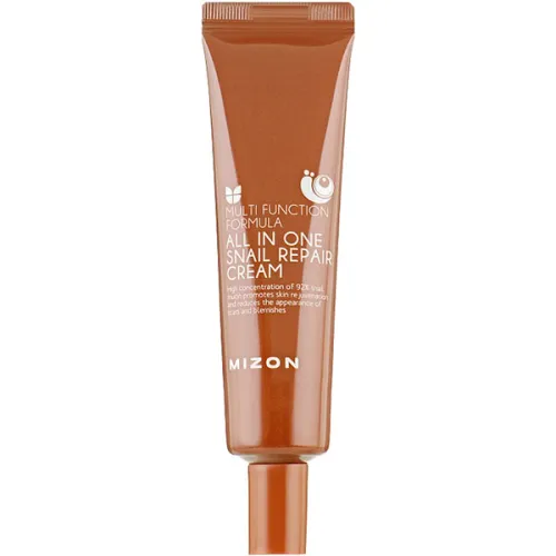 Восстанавливающий крем для лица Mizon Multi Function Formula All In One Snail Repair Cream с муцином улитки, 35 мл.