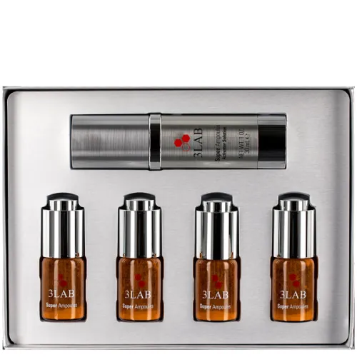 Супер ампулы для кожи лица 3Lab Super Ampoules Brightening & Anti-Aging, 30 мл.+ 4 шт. x 0.7 мл.