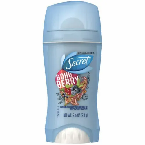 Кремовий дезодорант-антиперспірант «бохо» Secret Boho Berry Invisible Solid Antiperspirant, 73 г.