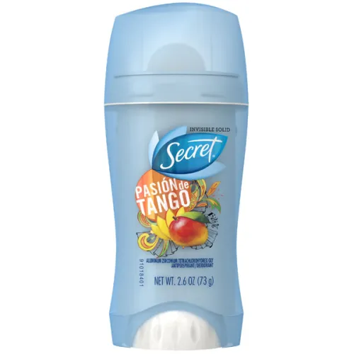 Кремовий дезодорант-антиперспірант «танго» Secret Pasion de Tango Invisible Solid Antiperspirant, 73 г.