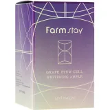 Омолаживающая ампульная сыворотка для лица FarmStay Grape Stem Cell Whitening Ample, 30 мл. - вид 2
