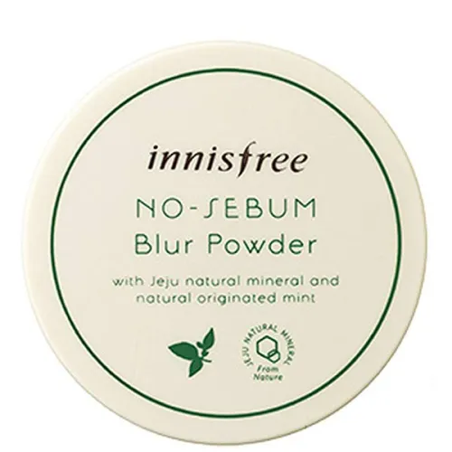 Матирующая рассыпчатая пудра Innisfree No Sebum Blur Powder, 5 г.