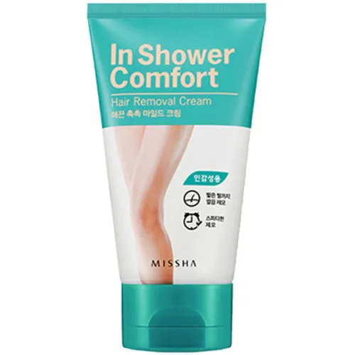 Крем для депиляции для чувствительной кожи Missha In Shower Comfort Hair Removal Cream For Sensitive Skin, 100 г.