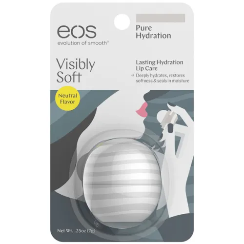 Органічний бальзам для губ «нейтральний аромат» EOS Smooth Sphere Lip Balm Pure Hydration, 7 г.