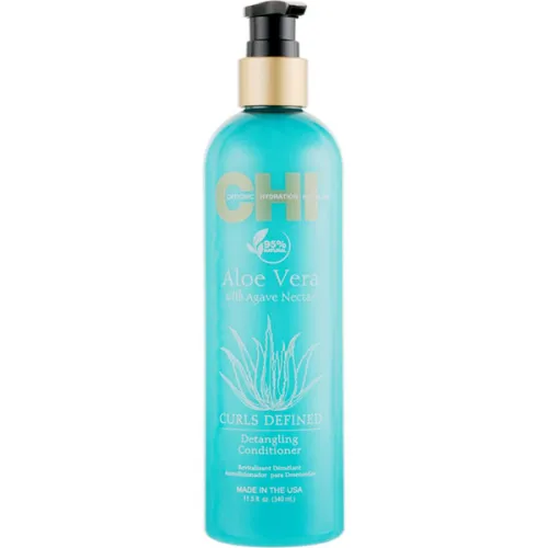 Кондиционер для вьющихся волос CHI Aloe Vera Detangling Conditioner с алоэ вера, 340 мл.