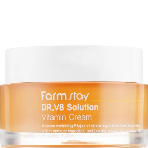 Крем для обличчя FarmStay DR.V8 Solution Vitamin Cream з вітамінами, 50 мл.