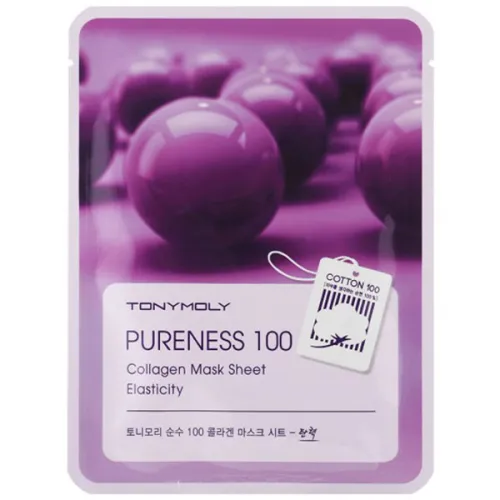 Тканинна маска для обличчя Tony Moly Pureness 100 Mask Sheet Collagen з колагеном, 21 мл.