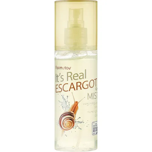 Гель-мист для лица FarmStay It’s Real Escargot Gel Mist с экстрактом улитки, 120 мл.